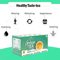Neuherbs Green Tea Mint Flavor for Weight Loss Management, Body Detox & Immunity booster-25 Tea Bags