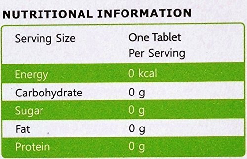 Zevic 100% Natural Stevia Sugar Free Tablets | Zero Calorie Sweetener | Healthy Substitute for Sugar | 200 Tablets (Pack of 2)