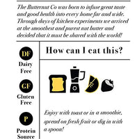 The Butternut Co. Peanut Butter Unsweetened, Creamy 340 gm (No Added Sugar, Vegan, High Protein, Keto)