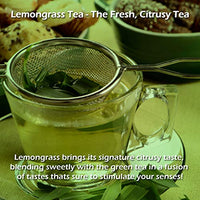 Exotic Aromas Lemongrass Green Tea (200 G Serves 100 cups), 100% Whole Leaf Green Tea for anxiety, pain and digestion