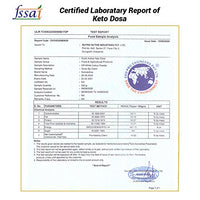 NutroActive Keto Dosa Mix, 2 gm Net Carb Per Dosa, Gluten Free - 350 gm