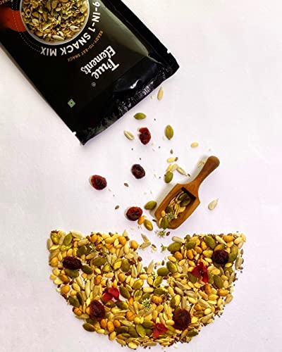 True Elements 9 in 1 Snack Mix 125g - Mixed Seeds | Nuts and Seeds | Diet Snacks | Seeds for Eating | Roasted Seeds
