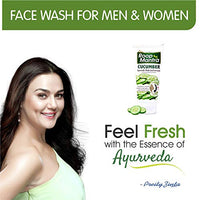 Roop Mantra Cucumber Face Wash for Glowing Skin, Acne and Pimples, 50ml (Pack of 6)