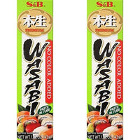S&B Premium Wasabi Paste in Tube, 1.52 Ounce (Pack of 2)