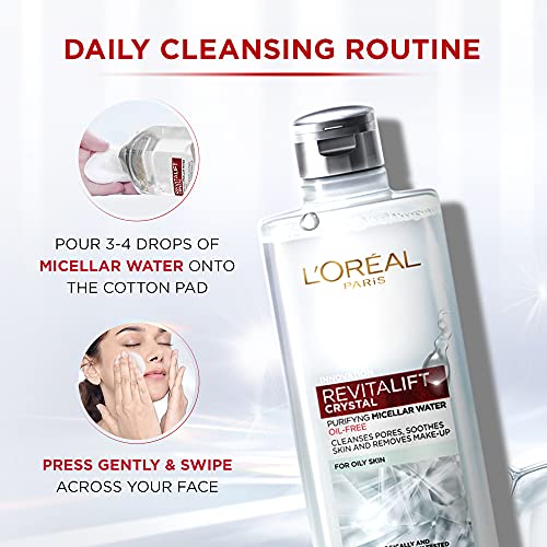 L'Oreal Paris Revitalift Crystal Purifying Micellar Water 95 ml