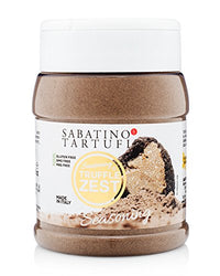 Sabatino Tartufi Truffle Zest Seasoning, The Original All Purpose Gourmet Truffle Powder, Plant Based, Vegan and Vegetarian Friendly, Kosher, Low Carb, Keto, Non GMO Project Certified, 5.29 oz