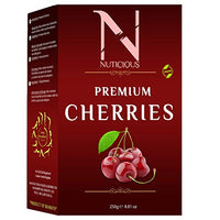 NUTICIOUS Dried Cherries - 250 GM (Dryfruits & Berries,Nuts )