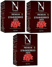 Nuticious Strawberries -125 GM (Pack of 3)…Dryfruits & Berries,Diwali Gifts ,Diwali Offer ,Nuts