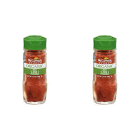 McCormick Gourmet Organic Hot Chili Powder, 1.75 oz (Pack of 2)