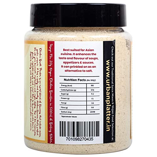 Urban Platter Vegan Chicken-Less Bouillon & Broth Powder, 200 g
