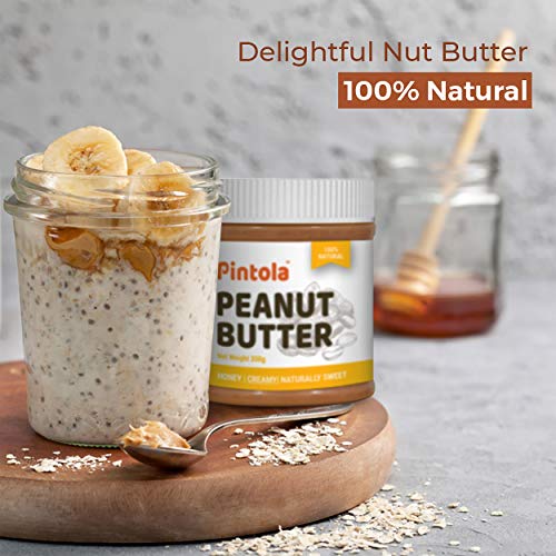 Pintola All Natural Honey Peanut Butter (Creamy) (350g)