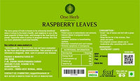 One Herb - Raspberry Tea Leaves 40g, Superherb for Women, Packed with Nutrients, For Menstrual Cramps and Pain, Aids Weight Loss, Healthy & Delicious