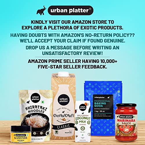 Urban Platter Unsweetened Coconut Cream, 250ml [23% Fat Content]