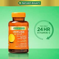 Nature's  Bounty Immune 24 Vitamin C, D & Zinc for Immune Support, 1000 mg Softgels, 50 Count