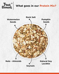 True Elements Protein Mix Seeds 125g - Roasted Seeds and Nut Mix, 28g Plant Protein | Protein Snacks | Seeds for Eating