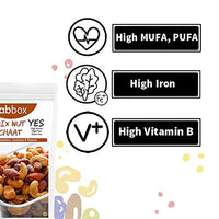 Fab Box Healthy Mix Nut Chaat, Almonds, Pistachios, Cashews & Raisins, Keto Friendly, 70 Grams