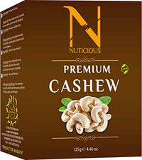Nuticious - Premium Cashew 125 G Dryfruits & Berries,Diwali Gifts ,Diwali Offer ,Nuts