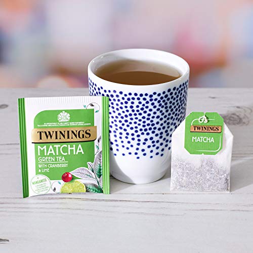 Twinings Matcha Green Tea with Cranberr & Lime 20Tea Bags.