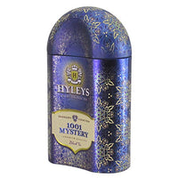 Hyleys Traveller's  Collection 1001 Mystery Loose Leaf Black Tea with Strawberry and Cranberry in Tin, 3.52 Ounce (100g) - (100% Natural, Sugar Free, Gluten Free and Non-GMO)