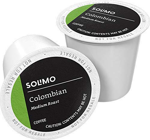 Solimo Coffee Pods, Colombian, Compatible with Keurig 2.0 K-Cup Brewers, 24 Count