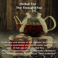 Exotic Aromas Herbal Green Tea, (50 G serves 25 cups) with Ashwagandha, Giloy, Amla, Cinnamon, Fennel, , Peppermint and Moringa, Green Tea for Weightloss, Detox and Immunity