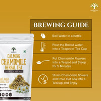 Vanalaya Calming Chamomile Herbal Tea From dried Chamomile Flowers (100gm)