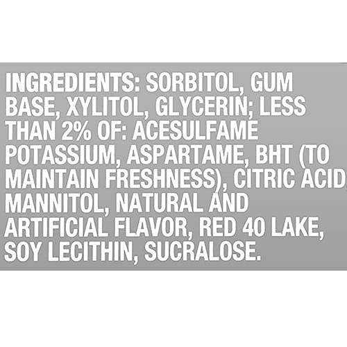 Trident Bubble Gum, 14 Sticks, 20 g (Pack of 1)