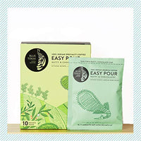 Blue Tokai Easy Pour Coffee Brew Bags | Attikan Estate | Nutty & Chocolatey | Medium-Dark Roast | Pack of 10 | 100% Arabica Specialty Coffee | Just Pour Hot Water