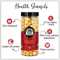 Wonderland Foods - Roasted & Flavoured Thai Sweet Chilli Makhana (Foxnut) 300g Jar (100gX3)