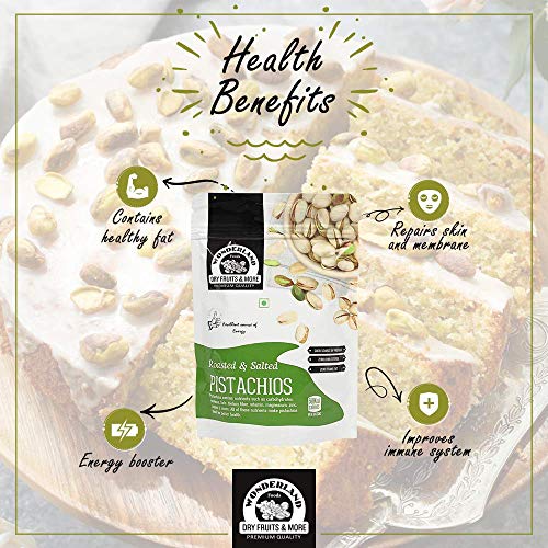 Wonderland Foods - California Roasted & Salted Pistachios (Pista) 200g Pouch