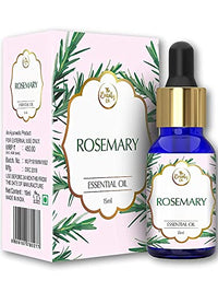 The Beauty Co. Rosemary Essential Oil - 15ml for Hair Growth and Acne Control | For Steam, Cough & Cold | 100% Pure, Natural & Undiluted