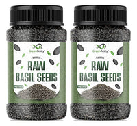 GreenFinity: Basil Seeds - 400g | 100% Hygienic | Pack of 2