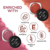 RENEE Lip & Cheek Tint Enriched with Vitamin E - Tint Combo - Red Romance & Pandora Pink, 8g | Enriched with Vitamin E, Coconut Oil, Almond Oil, Cocoa Butter | 100% Vegan - Non Toxic - Sulphate Free - Paraben Free | Long-lasting - Deeply nourishing