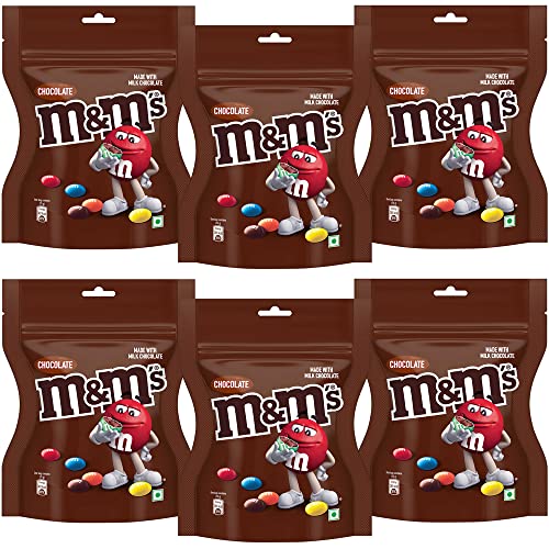 m&m's  Milk Chocolates Pack 75g Pack of 6