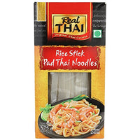 Real THAI Original Thai Cuisine Rice Stick Pad Thai Noodles, 13.23 oz / 375 g,Yellow