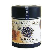 The Tao of Tea, Blue Flower Earl Grey Black Tea, Loose Leaf, 3.5 Ounce Tin