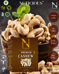 NUTICIOUS Premium Dry Fruits, Nuts and Berries Set of Combo Pack (Nuticious Almonds 125 gm +vCashews 125 gm + Anjeer 125vgm X 3 ) 375Gm
