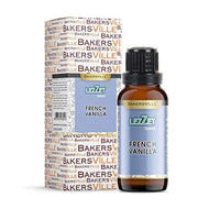 LEZZET Select French Vanilla Flavour 30ML Essence for Baking Cakes, Jams, Candies, Cookies, Ice Creams and Puddings Liquid Food Essence for Cake Making (French Vanilla Flavour 30ml)
