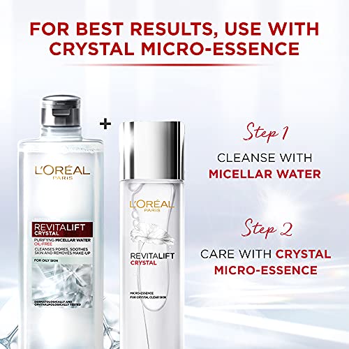 L'Oreal Paris Revitalift Crystal Purifying Micellar Water 95 ml