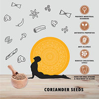 Organature Pure and Natural Coriander Seeds / Whole Dhaniya Seeds Indian Masala Pack of - (400 Grams)