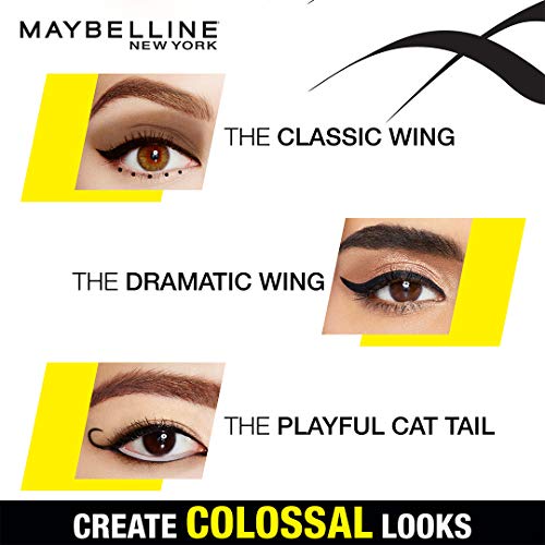 Maybelline New York Colossal Bold Liner & Colossal Kajal - EYE KIT COMBO (Pack Of 2), 0.35 gm + 3 ml