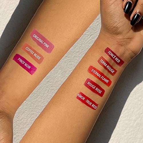 Daughter Earth 100% Vegan Lip and Cheek Tint (PinotNoir), Matte Finish, 4.5g - Wine