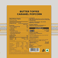 4700BC Gourmet Popcorn, Butter Toffee Caramel, Tin, 125g