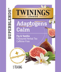 Twinings Superblends Adaptogens Wellness, Flavoured Herbal & Green Tea Variety Sampler Pack, 18 Count (Pack of 4)