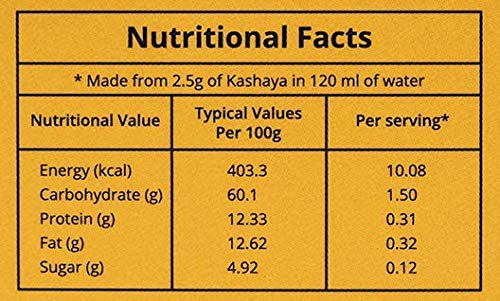 6rasa Kashaya - Herbal Tea | 15 Ayurvedic Spices Like Ashwagandha, Black Pepper, Cardamom, Turmeric | Kadha Mix | Caffeine Free | 100% Natural | No Added Sugar (2.5 g Each, 30 Dip Bags)