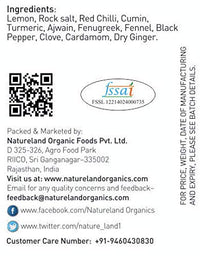 Natureland Organics Lemon Pickle 350 Gm - Organic Healthy Pickles