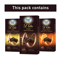 Sugar Free D'lite The Dark Collection Assorted Chocolate Gift Pack, 120 g