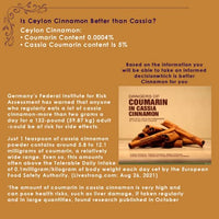 TXT EXPORTS: Ceylon Cinnamon Quills (True Cinnamon/Asli Dalchini Sticks) Double Protection Packaging keeps Cinnamon fresh and aromatic (100gm)