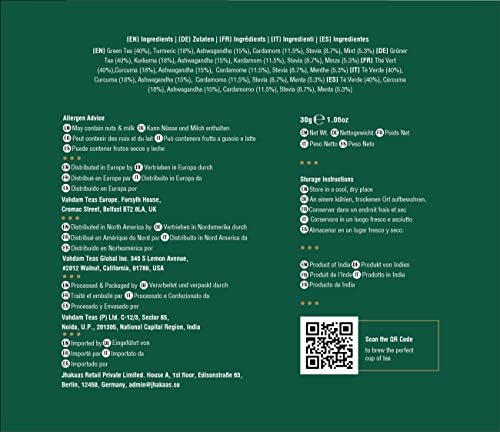 VAHDAM, Sweet Himalayan Detox Tea (15 Tea Bags) | SUPERFOODS Blend - Detox Tea | 100% Natural Detox Tea | Easy Brewing and Tastes Delicious