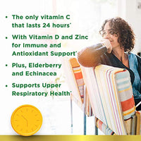 Nature's  Bounty Immune 24 Vitamin C, D & Zinc for Immune Support, 1000 mg Softgels, 50 Count